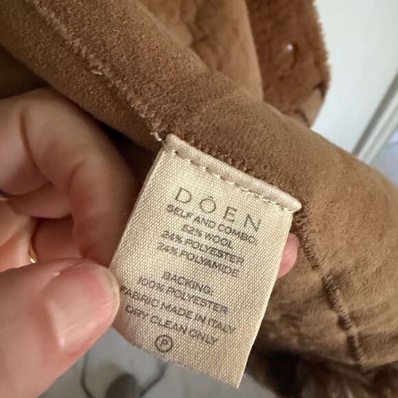 Doen Heirloom Easton Sherpa Jacket Coat Sz M RARE - Picture 6 of 16